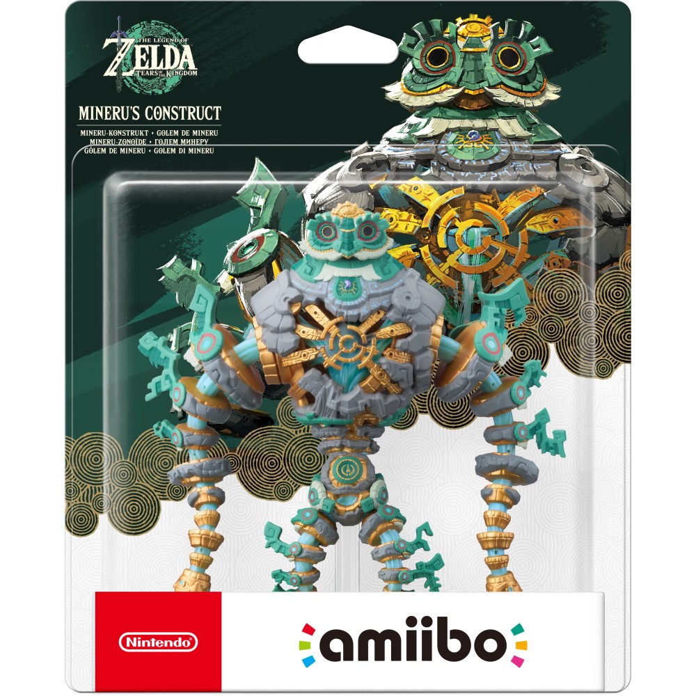PREVENTA FIGURA AMIIBO GÓLEM DE MINERU COLECCIÓN THE LEGEND OF ZELDA TEARS OF THE KINGDOM NINTENDO SWITCH 2 NINTENDO SWITCH